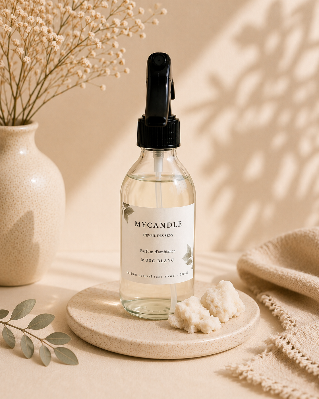 Spray d'ambiance Musc Blanc