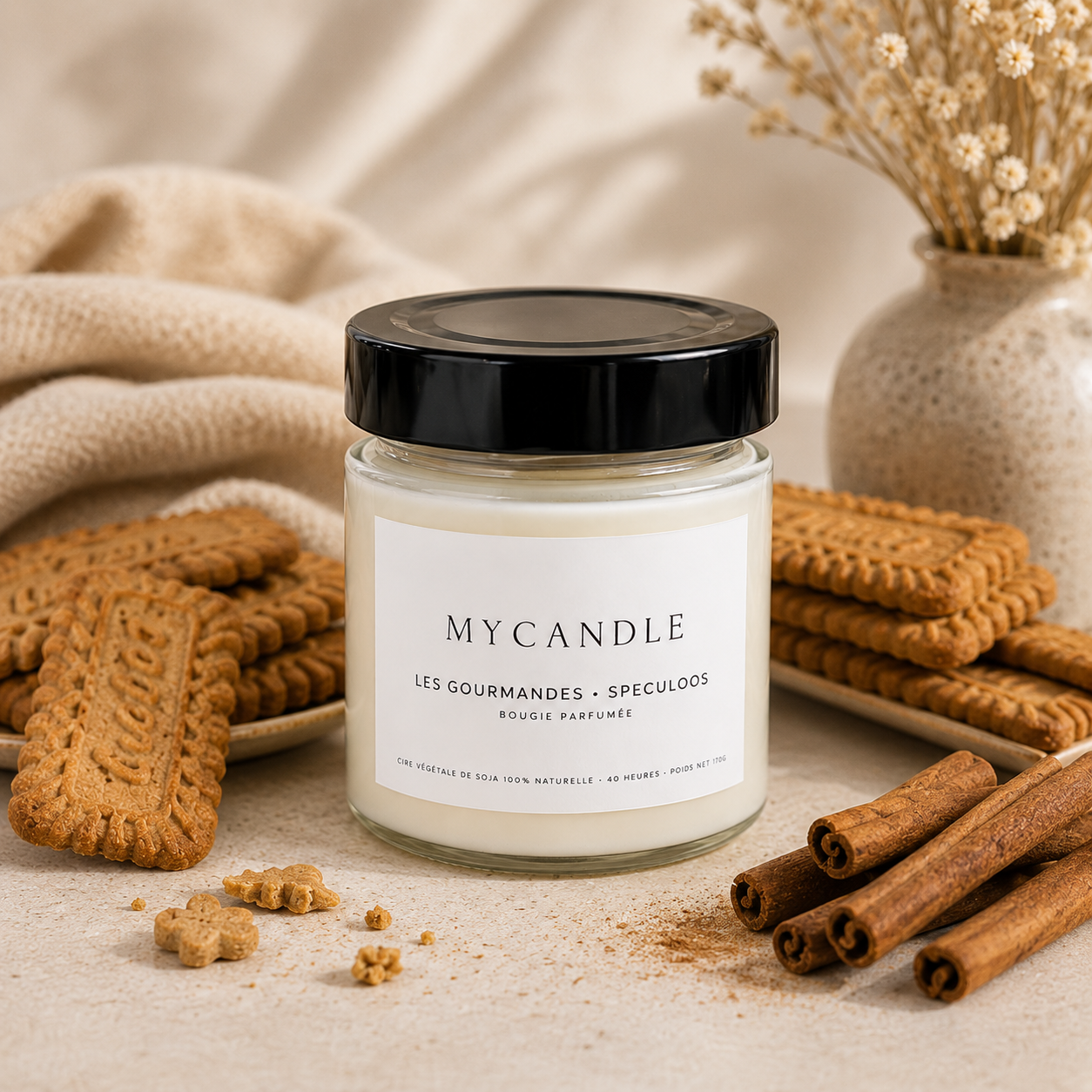 Bougie parfumée Speculoos