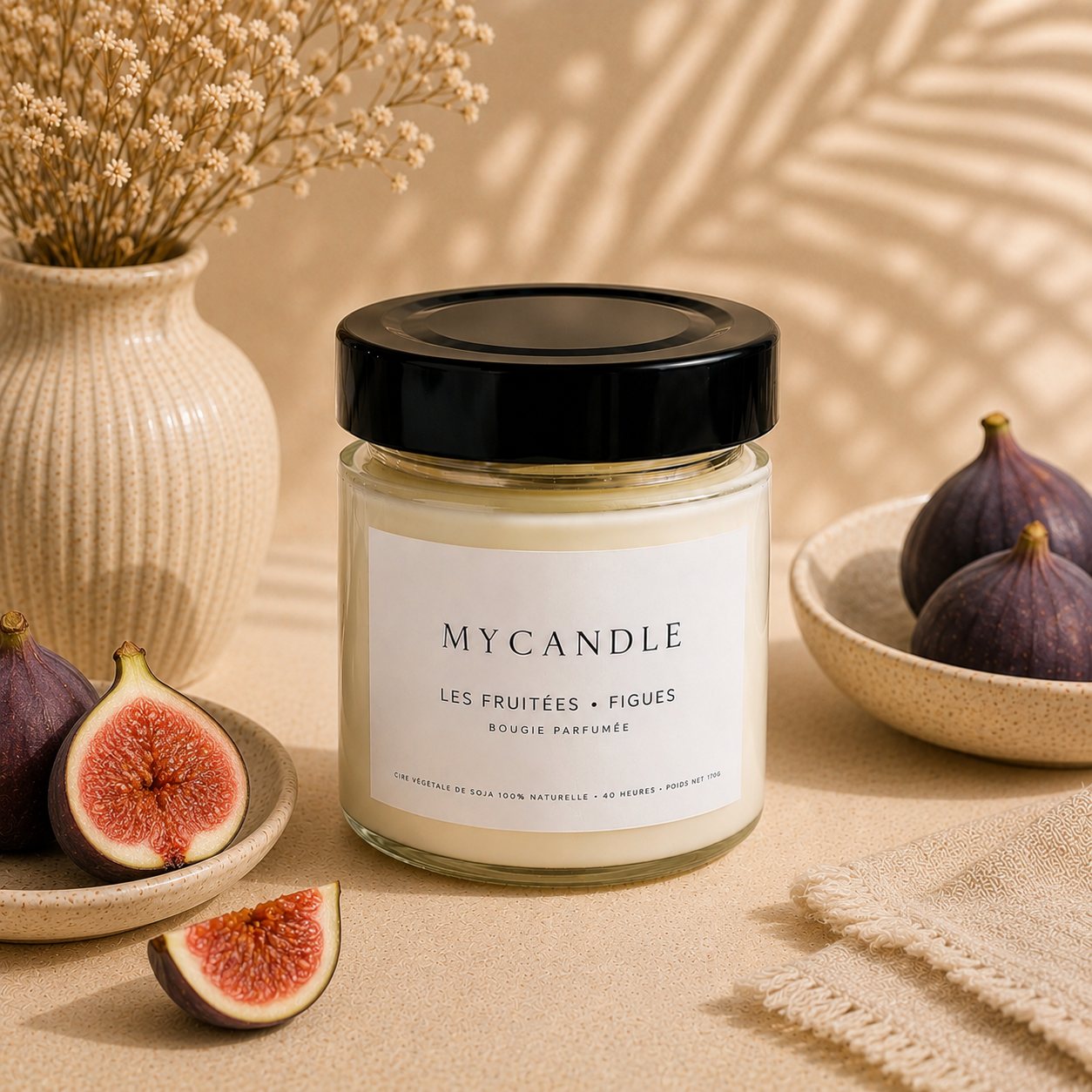 Bougie parfumée Figues