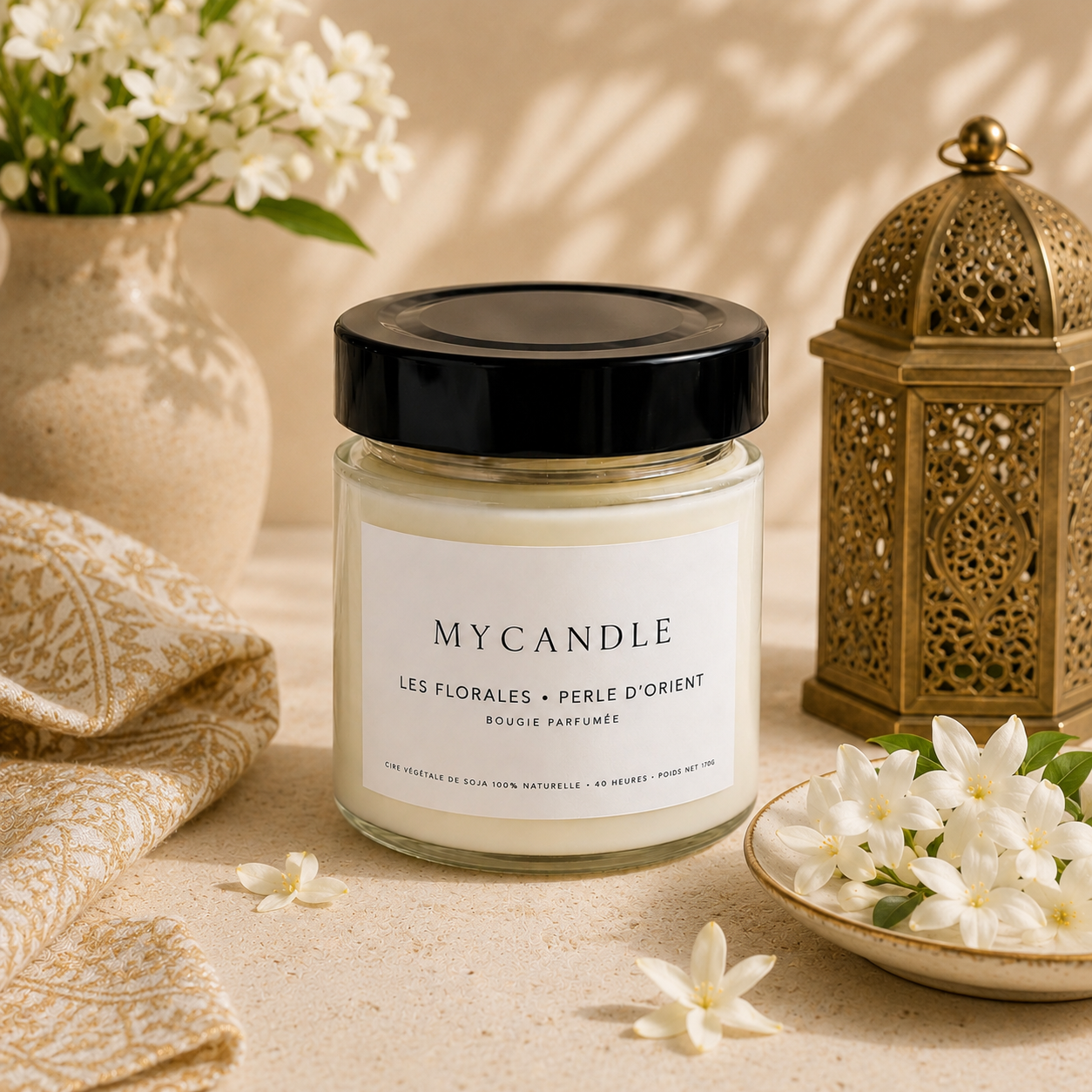 Bougie parfumée Perle d'Orient